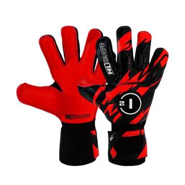 Imagem de Luva de Goleiro N1 Starter Infantil, 4, Vermelho