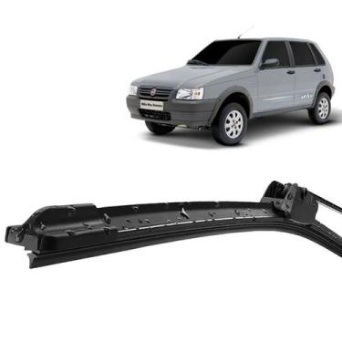 Imagem de Par Palheta Limpador ParaBrisa Uno 1984 a 2010 Silicone - FIAT