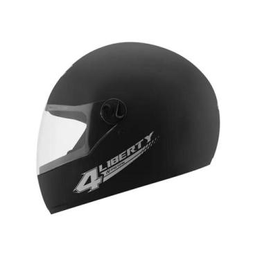 Imagem de Capacete New Liberty 4 Four Preto Fosco (56) - Pro Tork