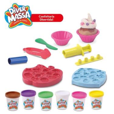 Imagem de Massinha de modelar - confeitaria faça cupcakes de massinha - Divertoy