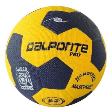 Imagem de Bola De Handebol Dalponte Pró H3L Masculina, Amarelo, Azul