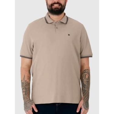 Imagem de Camisa Polo Malwee 1000087860 Masculina Plus Size Piquet Stretch T. G1