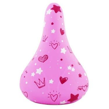 Imagem de Selim mirim rosa silk princess com carrinho - Selle Royal, Rosa