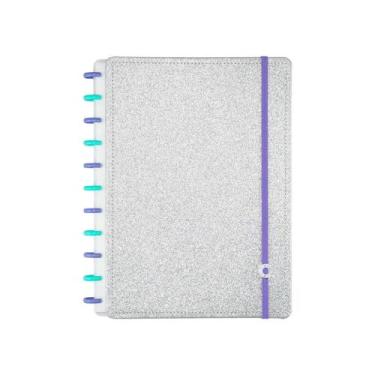 Imagem de Caderno Inteligente Lets Glitter Silver 2.0 (CI) GRANDE, 1