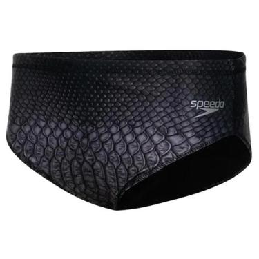 Imagem de Sunga Clássica Reptile Speedo, PP, Preto
