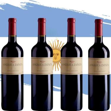 Imagem de Vinho Argentino Tinto Angelica Zapata - Malbec Catena - 04 unidades - 
