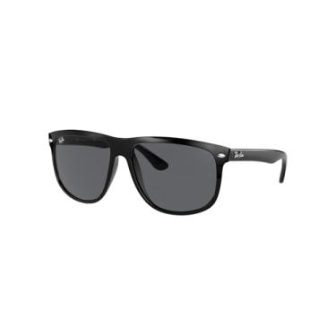 Imagem de Óculos de Sol Ray-Ban Boyfriend 0RB4147 601/87 Tam 60 / Preto - Lentes Cinza Escuro
