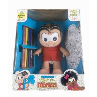 Imagem de Boneca Turma Da Mônica Samba Toys Kit Atividades 13cm