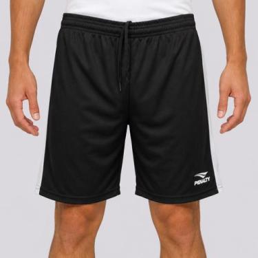 Imagem de Calção Penalty Dash Preto e Branco, P