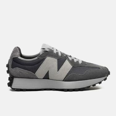 Imagem de Tênis New Balance 327 V1 Masculino Grafite, Cinza, 40