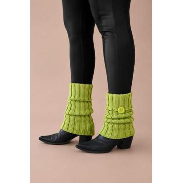 Imagem de Polaina Tricot - - LEKE MEIAS, Verde