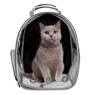 Imagem de Mochila Astronauta Bolsa Pet Visão Panorâmica Cachorro Gatos - CHOCMAS