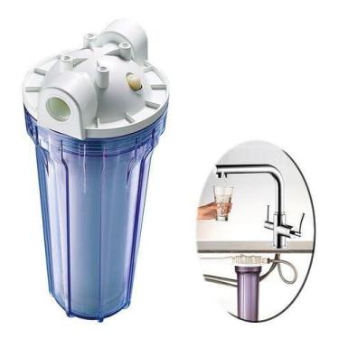 Imagem de Filtro De Água Loren Acqua Pou 9. 3/4 Lorenzetti Cor Transparente