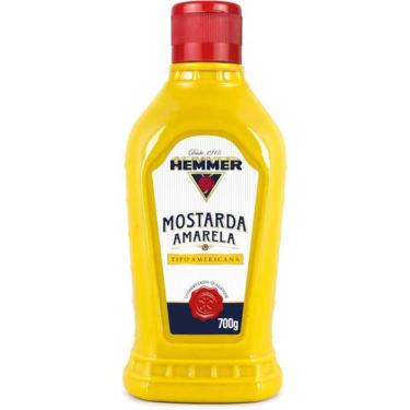 Imagem de Molho mostarda amarela hemmer - tipo americana 700g