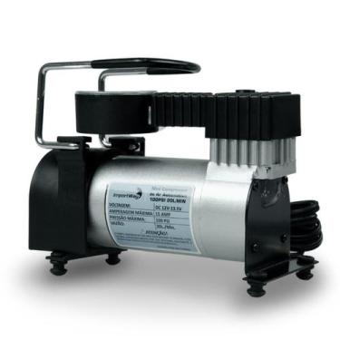 Imagem de Mini Compressor De Ar Automotivo Portátil P/ Encher Pneu 100psi 20l/mi