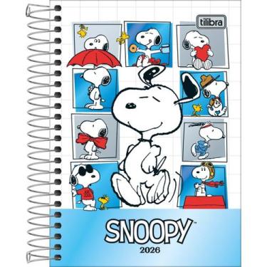 Imagem de Agenda Espiral Diária 129 x 187 cm Snoopy 2027 Sortido