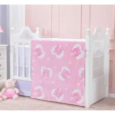 Imagem de Cobertor Para Bebê Macio Etruria Baby Flannel Antialérgico 90x110cm, U