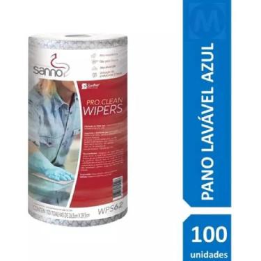 Imagem de Wiper sanno proclean rolo azul 100 fl santher