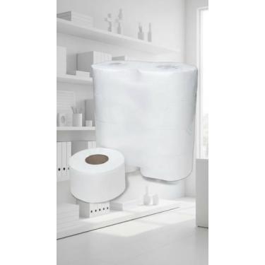 Imagem de Papel Higiênico Institucional Rolão 300m - 8 Rolos - Congratulations S