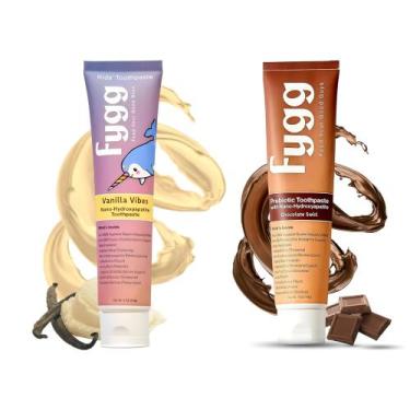 Imagem de Creme dental fygg Nano-Hidroxiapatita 113g Baunilha/Chocolate