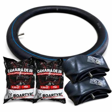 Imagem de 2 camara de ar boartyre 2.50 17 tr4
