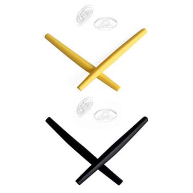 Imagem de Mryok Kits de substituição para fones de sol Oakley A Wire - Opt, Amarelo e preto, One Size