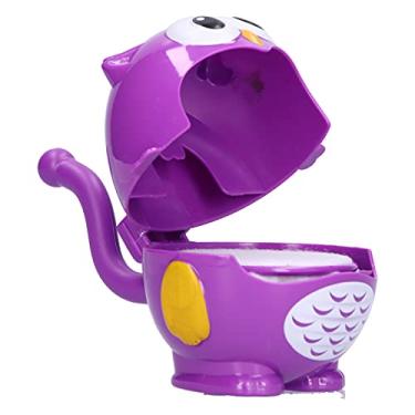Imagem de Brinquedo de banho infantil desenho animado, aparência fofa Cor brilhante saudável Durabilidade Brinquedo de banho infantil para casa((Roxa))