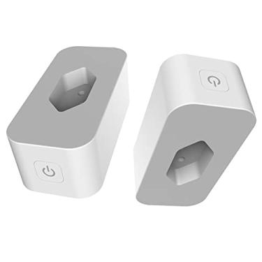Imagem de Tomada Inteligente Wi-Fi RSmart 16A Smart Plug Através do Celular Compatível com Alexa (2 PCS)