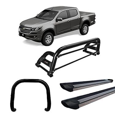 Imagem de Kit Quebra Mato +Estribo Pers +Santo Anto H2 S10 12/20 Preto