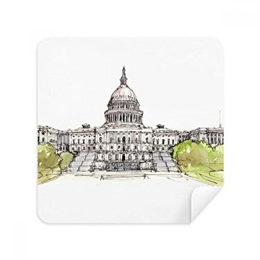 Imagem de Tecido de camurça para óculos do Capitólio dos Estados Unidos, pacote com 2