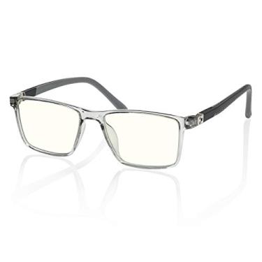 Imagem de Óculos de bloqueio de luz azul para crianças | Idades 3 – 12 | Meninos | Óculos de jogos antifadiga para monitor de computador ajuda a evitar dores de cabeça (cinza)