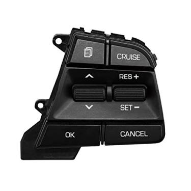 Imagem de DYBANP Interruptor de cruzeiro de carro, para Hyundai Elantra AD Solaris 1,6L 2017 2018, interruptor de botões de controle de cruzeiro do volante