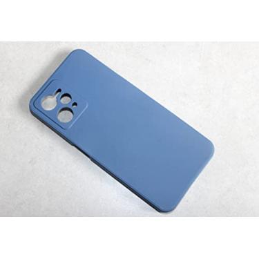 Imagem de Capa Silicone Premium para Novo REALME C35 ou V25 - Azul Petroleo