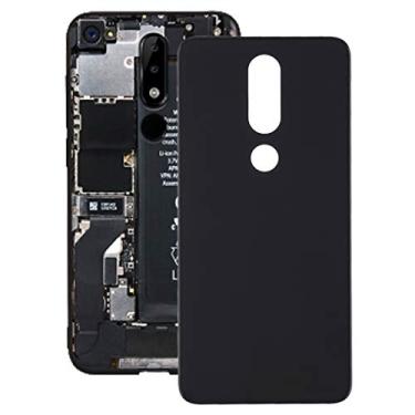 Imagem de YUNCHAO Peças de substituição de telefone celular Capa de volta para Nokia 5.1 Plus Acessórios telefônicos