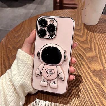Imagem de Capa de telefone astronauta para iphone 11 12 13 14 pro max x xr xs max 7 8 plus se 2020 mini capa de silicone à prova de choque, e, para iphone 8