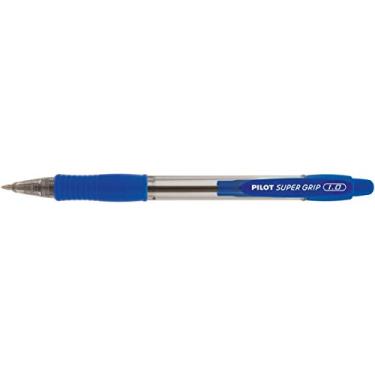 Imagem de Caneta Esferográfica Retrátil, Pilot, Bpgp-Super Grip-10r, 1.0 mm, Azul