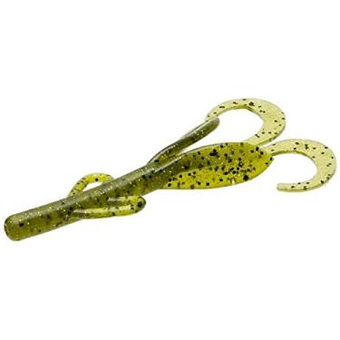 Imagem de Zoom Bait Baby Brush Hog Isca de porco pacote com 12 (melancia dourada glitter, 13 cm)