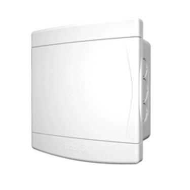 Imagem de Quadro Sem Barramento Embutir Pvc para 6-8 Disjuntores BR - Tigre