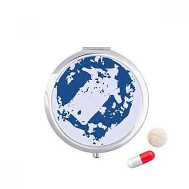 Imagem de Caixa de armazenamento de remédios com design simples de flecha, caixa de armazenamento de medicamentos