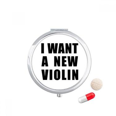Imagem de Caixa de armazenamento de medicamentos para violino I Want A New
