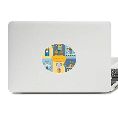 Imagem de Adesivo de notebook com emblema de vinil e decoração de instalações de parques incríveis