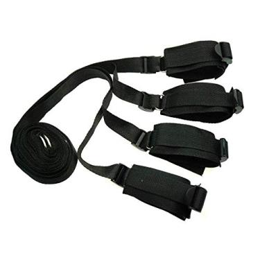 Imagem de Kit Algemas bondagem para cama RESTRAINT BONDAGE KIT - Sexshop