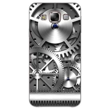 Imagem de Capa Case Capinha Samsung Galaxy E5 Masculina Engrenagens - Showcases