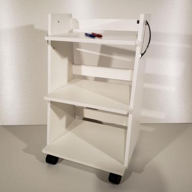 Imagem de Mesa Aparelhos Odontokart Carrinho Podologia Médico Rodinha