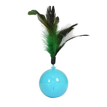 Imagem de Yustery 1 conjunto de brinquedos para gatos e gatos, brinquedo de auto-provocação, brinquedo de entretenimento elétrico para gatos