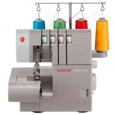 Imagem de Máquina De Costura Overlock Singer Heavy Duty 14HD854 Portátil 220V