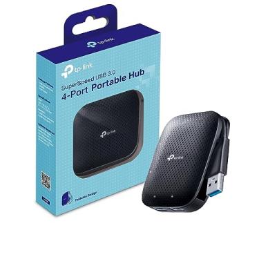 Imagem de TP-Link Hub de dados portátil USB 3.0 com 4 portas para Mac, iMac, MacBook Pro Air, Ultrabook, compatível com sistemas Windows, Mac OS X e Linux (UH400)