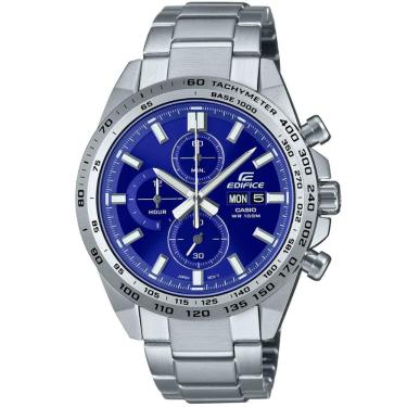 Imagem de Relógio CASIO EDIFICE prata masculino EFR-574D-2AVUDF