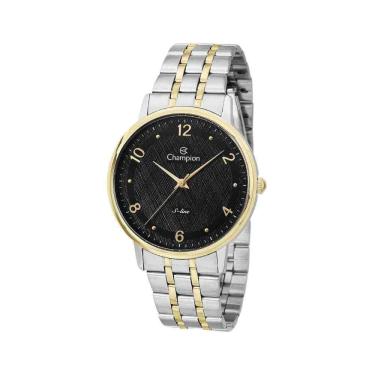 Imagem de Relógio Champion Prata Dourado Masculino Cn21194P