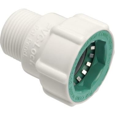Imagem de Orbit 34778 PVC-Lock x Adaptador MPT, 1,9 cm (3/4")